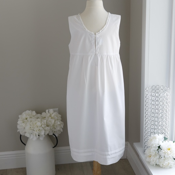 RARE Vintage Strasburg Heirloom Slip Dress Size 7/8 Hand Embroidery Like New - Picture 6 of 9